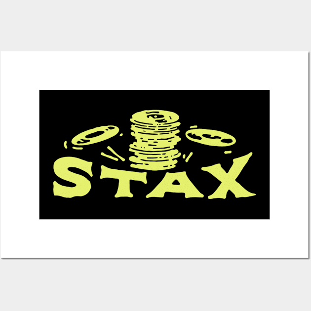 Stax Records Wall Art by RonnieJCotton